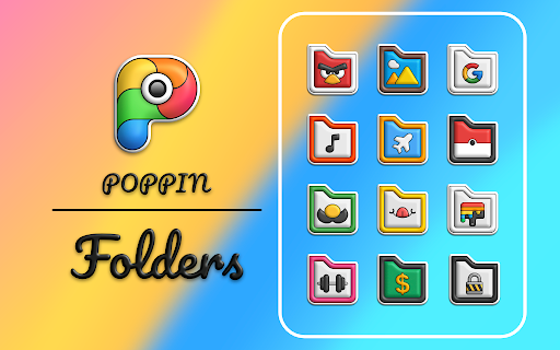 Poppin icon pack MOD screenshot 6