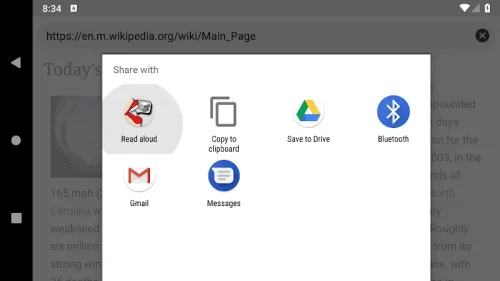 Voice Reader reads texts aloud (Read Aloud) screenshot 6