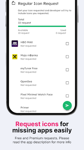 Caelus Black: linear icon pack screenshot 6