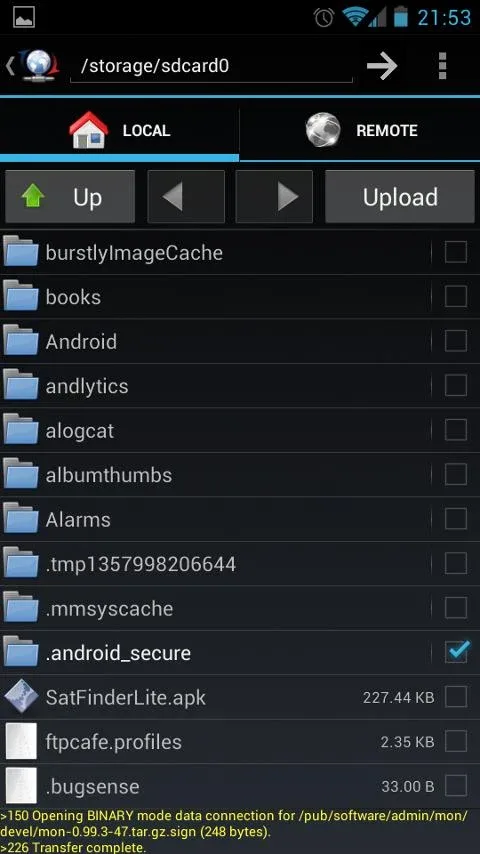 FtpCafe FTP Client screenshot 6