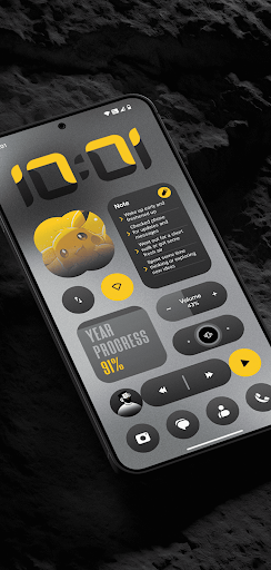 DarkGlass Widgets screenshot 6