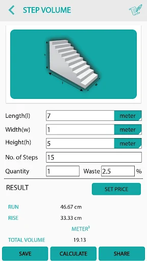 Civil: Concrete Calculator screenshot 6