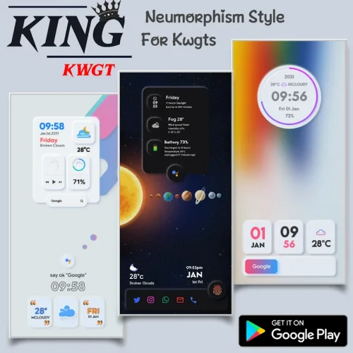 KinG KWGT screenshot 6