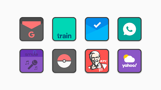 Flat Square – Icon Pack screenshot 6