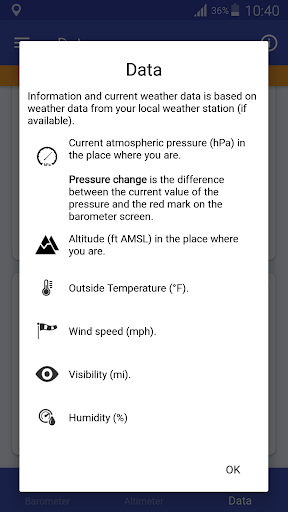 Barometer & Altimeter screenshot 6