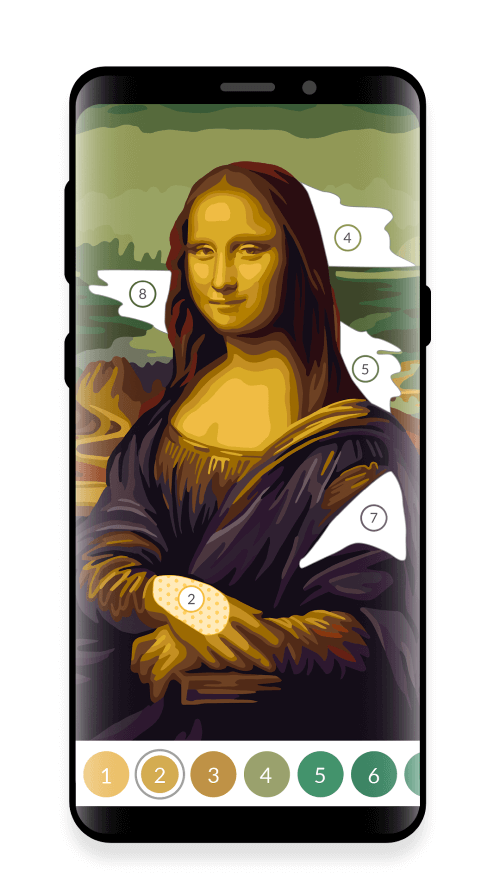 April – Oil Painting by Number screenshot 6