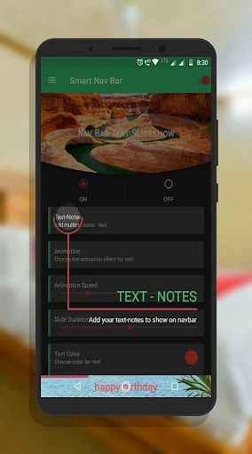 Smart navigation bar – navbar screenshot 6