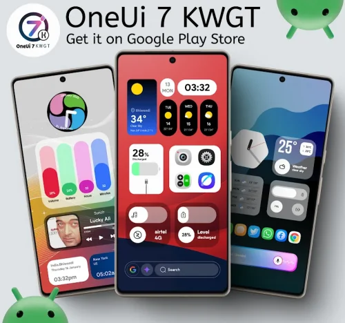 OneUi 7 KWGT MOD screenshot 6