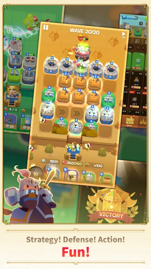 Merge Tactics: Kingdom Defense screenshot 6