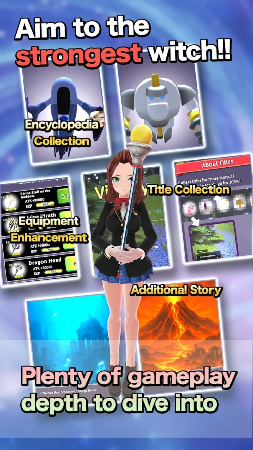 Witch Growth: Idle Clicker RPG screenshot 6