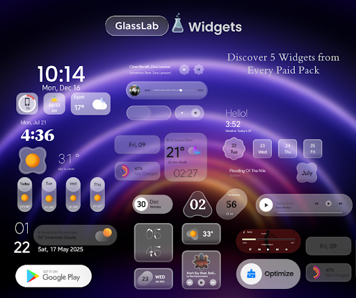 GlassLab Widgets screenshot 6