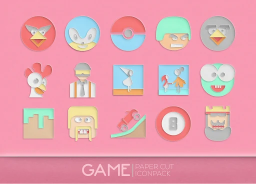 PaperCut Iconpack screenshot 6