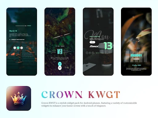 Crown KWGT screenshot 6