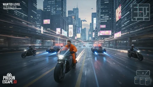Prison Escape 3D : Bullet Hero screenshot 6