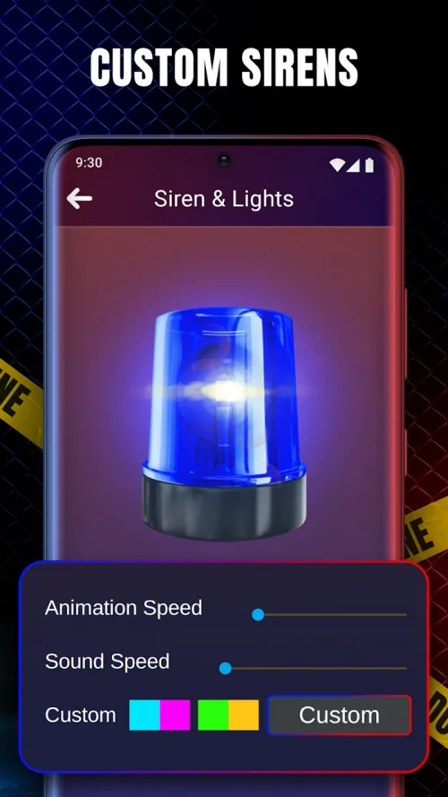 Loud Police Siren Police Light screenshot 6