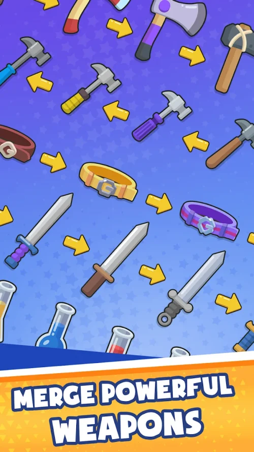 Backpack Hero: Merge Weapon screenshot 6