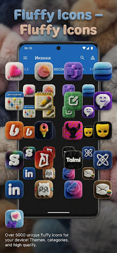 Fluffy 3D Icon Pack MOD screenshot 6