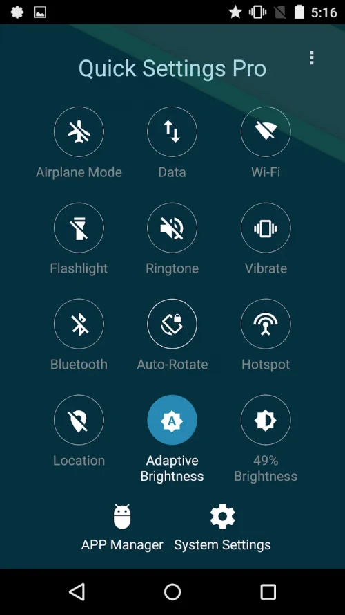 Quick Settings Pro screenshot 6