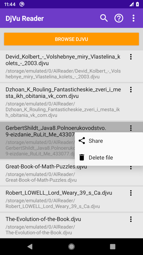 DjVu Reader & Viewer screenshot 6