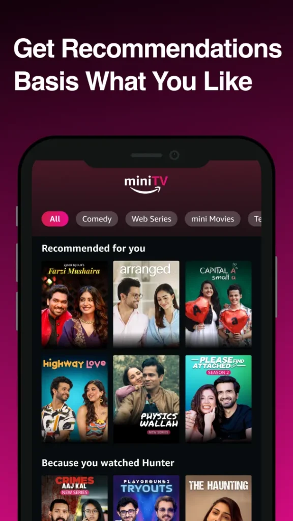 Amazon miniTV screenshot 6