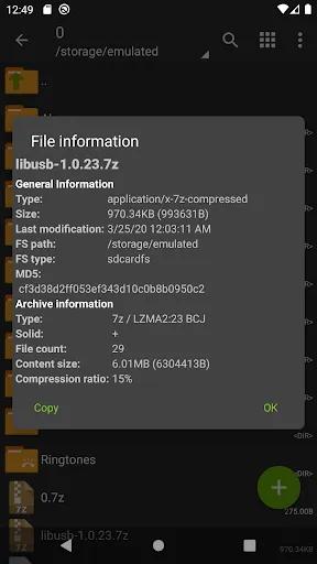 ZArchiver 1.0.10 APK + MOD [Pro Unlocked] screenshot 6