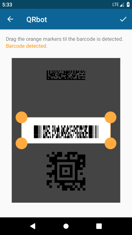 QRbot: QR & barcode reader screenshot 6