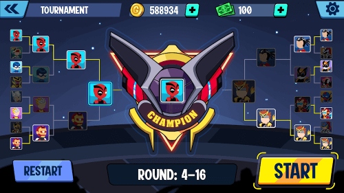 Stickman Heroes: Battle of God screenshot 6