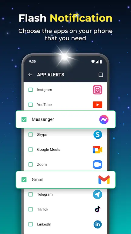 Flash Alert on Call and SMS screenshot 6