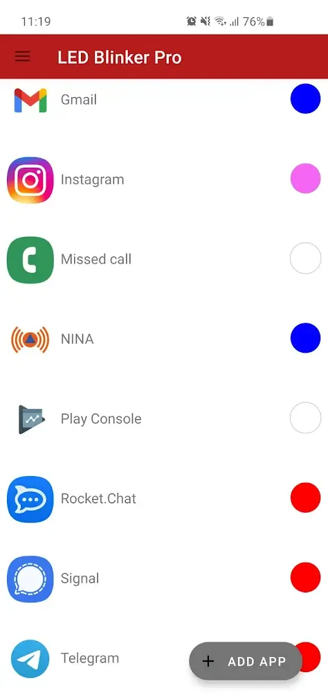 LED Blinker Notifications Pro screenshot 6