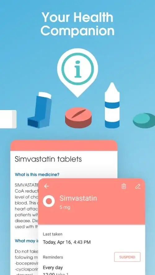 Medisafe Pill & Med Reminder screenshot 6