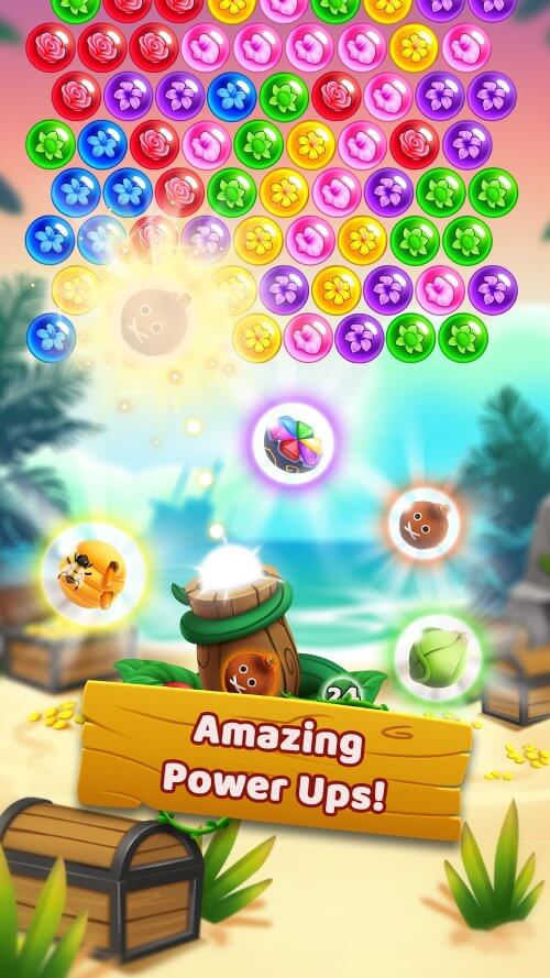 Bubble Shooter – Flower Games screenshot 6