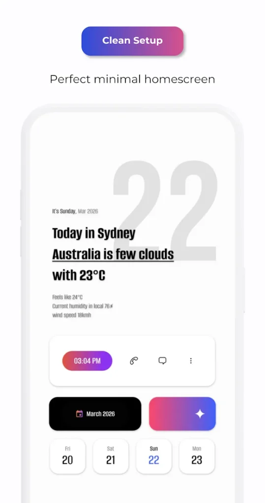 Flux Neo for KWGT screenshot 6