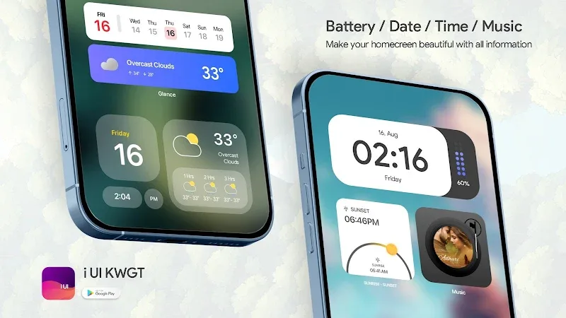 iUI KWGT screenshot 6