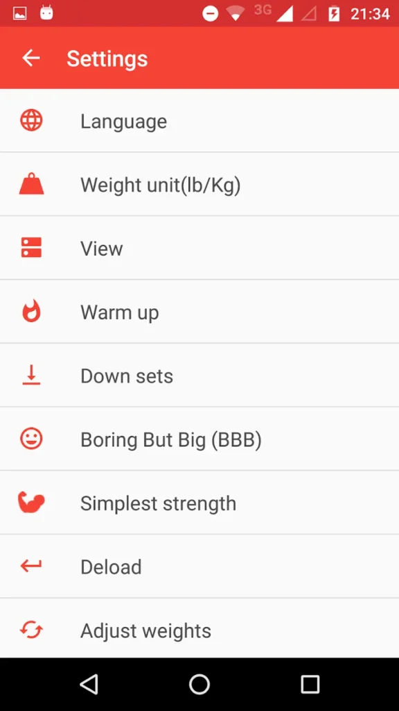 Wendler 5/3/1 log (Five3One) screenshot 6