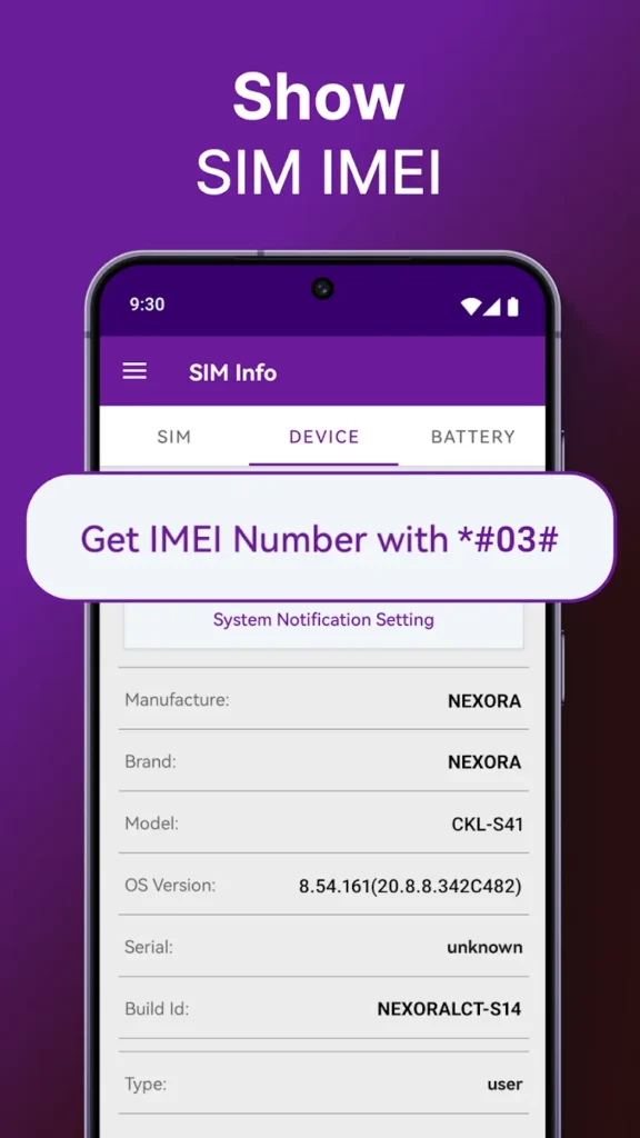 SIM Toolkit & Network info (SIM Card Info) screenshot 6