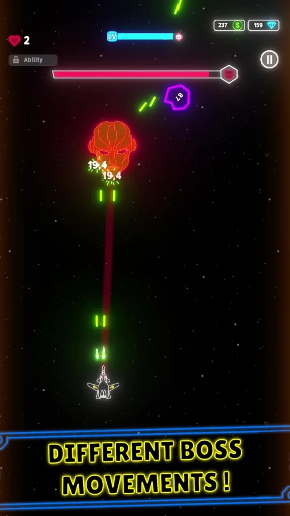 Neon Wings screenshot 6