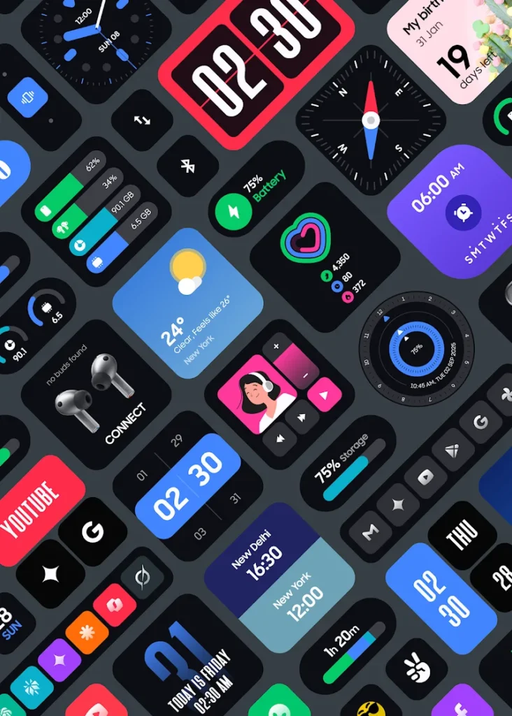 Galaxy Widgets: One UI screenshot 6