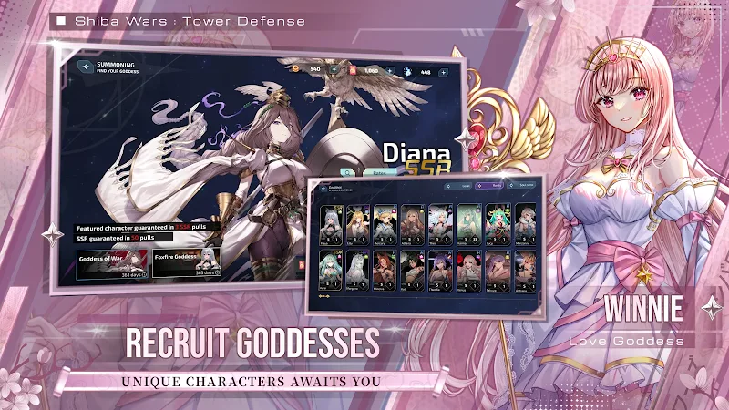 Shiba Wars: Goddess Link TD screenshot 6