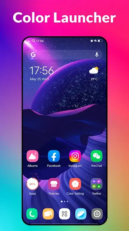 Color Launcher, cool themes screenshot 7