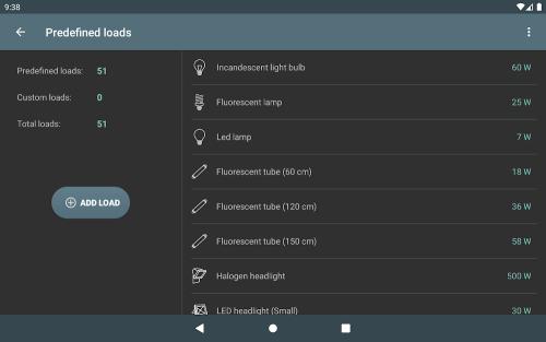 Electrical Cost screenshot 7