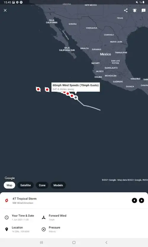 My Hurricane Tracker Pro screenshot 7