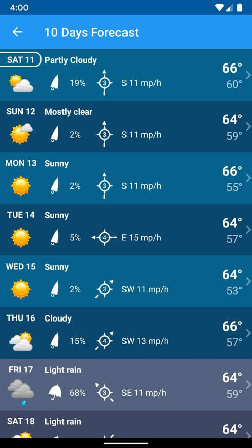 Weather XL PRO MOD screenshot 7