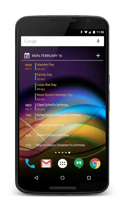 Chronus Information Widgets MOD screenshot 7