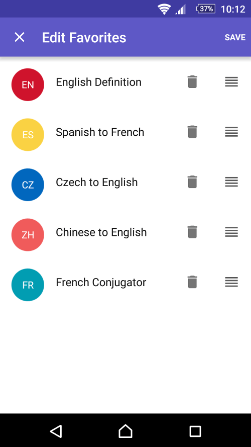 WordReference.com Dictionaries screenshot 7