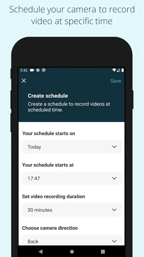 Background Video Recorder screenshot 7