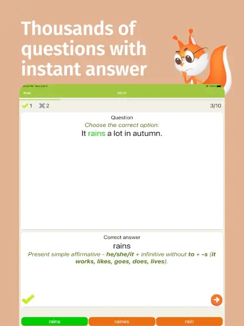 English Grammar Tests screenshot 7