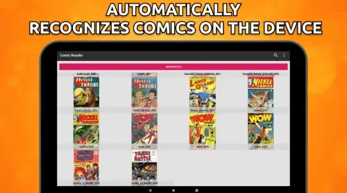 Comic Book Reader (cbz/cbr) screenshot 7