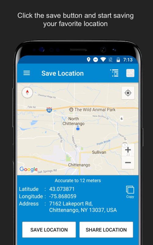 Save Location GPS screenshot 7