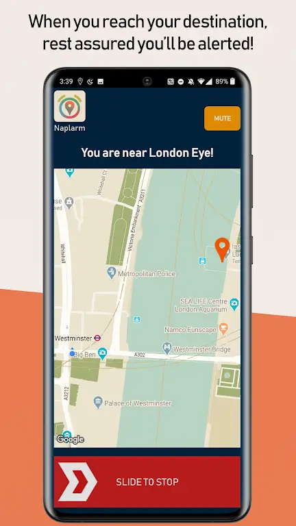 Naplarm – Location / GPS Alarm screenshot 7