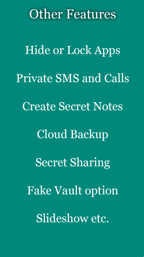 Hide Photos, Video and App Loc screenshot 7